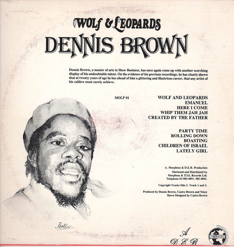 Wolf And Leopards LP cover - Weedbeat label