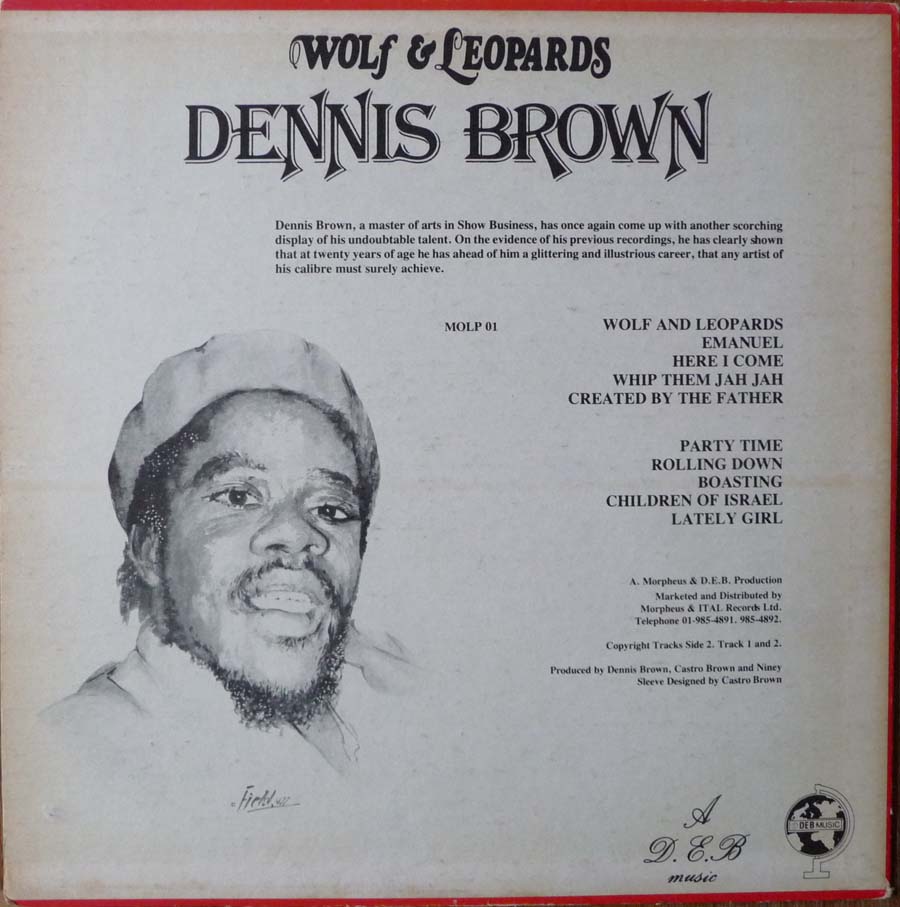 Wolf And Leopards LP cover - Weedbeat label