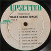 Upsetters 14 Dub Black Board Jungle LP 1973 original label